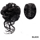Messy Bun Hair Piece, Wavy Curly Hair Bun Scrunchie, Chignon Top Knot Hair Accessories for Instant Volume