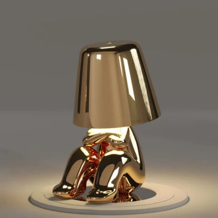 Dimmable Touch-Controlled LED Lamp with Adjustable Brightness | Portable Artistic Lighting for Home Decor