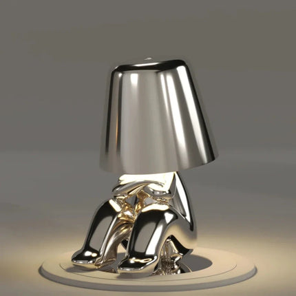 Dimmable Touch-Controlled LED Lamp with Adjustable Brightness | Portable Artistic Lighting for Home Decor