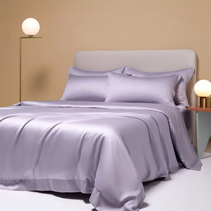 Bamboo Bedding Collection | Silky Soft Duvet Cover Set with Eco-Friendly Comfort | Breathable Design for All Seasons 4