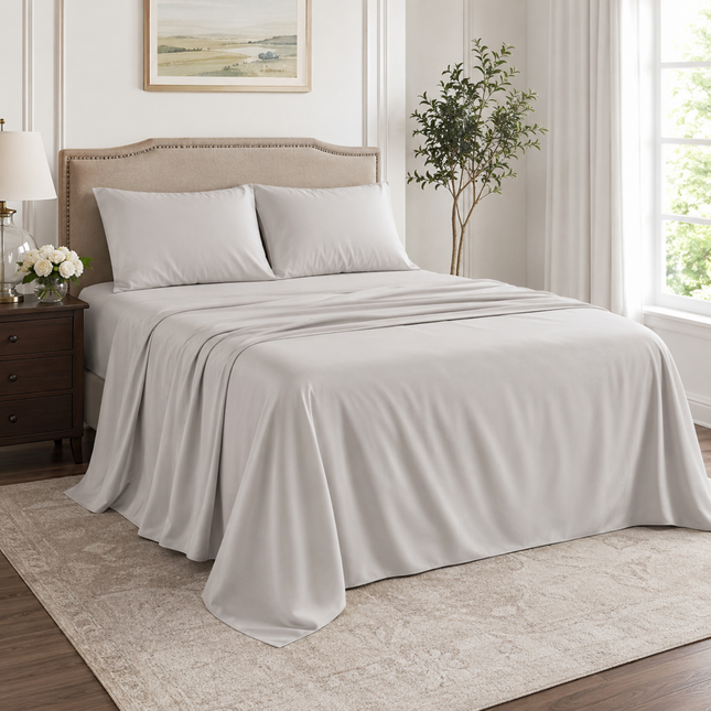 Bamboo Bliss | Bamboo Bedding Set with Cooling Technology | Soft, Breathable Sheets for Luxurious Sleep 0