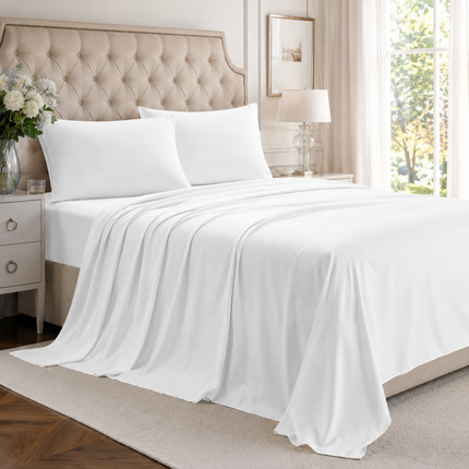 Bamboo Bliss | Bamboo Bedding Set with Cooling Technology | Soft, Breathable Sheets for Luxurious Sleep 12
