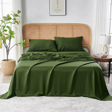 Bamboo Bliss | Organic Bamboo Sheet Set with Silky Soft Cooling Design | Breathable Bedding for Ultimate Comfort 9
