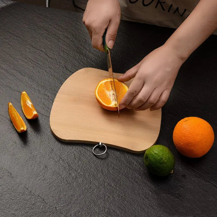 Bamboo Cutting Board with Hanging Ring