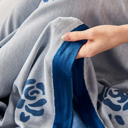 Bamboo Fiber Rose Cooling Blanket with Floral Design | Perfect for Summer Comfort 4
