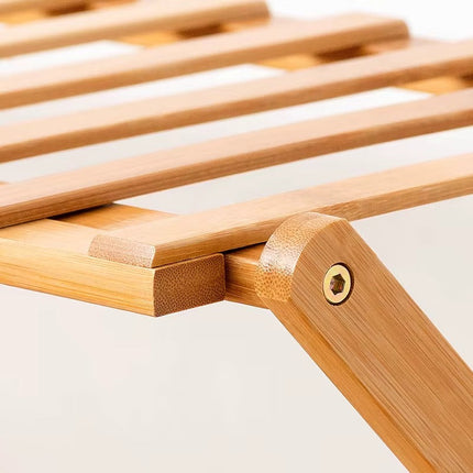 Bamboo Storage Rack | Shoe Storage Organizer with Foldable Design | Space-Saving Solution for Home 3