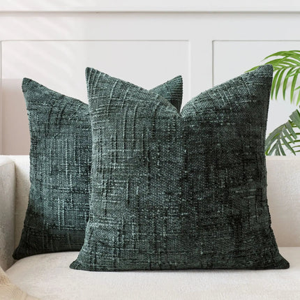 Bamura | Chenille Decorative Cushion with Bamboo Structure | Elegant Design for Cozy Interiors 7