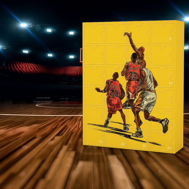 Basketball Collector Set | Advent Calendar with Mini Figures & Accessories | Fun Countdown for Fans 1