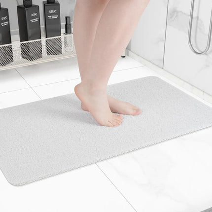 Non-Slip Bathroom Mat with Whole Body Drainage Design | Waterproof and Easy-Clean for Safe Footing