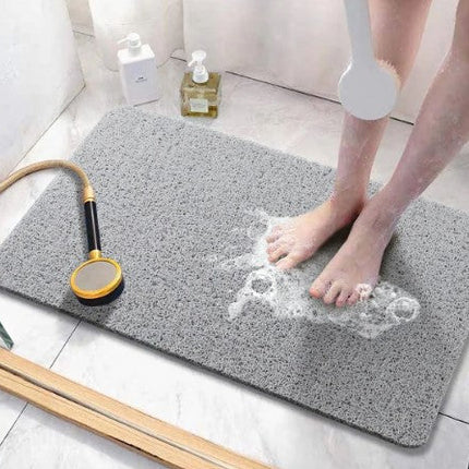 Non-Slip Bathroom Mat with Whole Body Drainage Design | Waterproof and Easy-Clean for Safe Footing