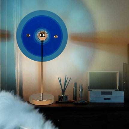 Dimmable LED Desk Lamp with Adjustable Neck, Bauhaus Style Retro Colorful Lamp for Home Decor – image 6