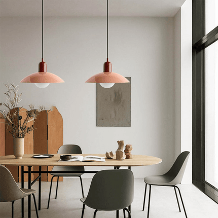 Bauhaus Pendant Light | Modern Colorful Ceiling Lamp with Adjustable Height | Versatile Lighting for Contemporary Spaces 1