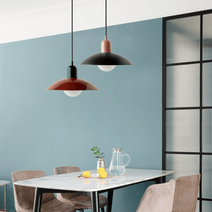 Bauhaus Pendant Light | Modern Colorful Ceiling Lamp with Adjustable Height | Versatile Lighting for Contemporary Spaces 2