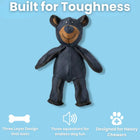 BearTough | Indestructible Dog Toy for Aggressive Chewers with Triple-Layered Strength | Eco-Friendly Design for Healthy Play 0
