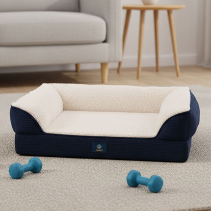 Orthopedic Dog Bed, Cat Bed with Machine Washable Cover – image 5