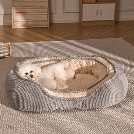 Dog Beds, Soft Pet Bed with Supportive Base for Year Round Comfort – image 4