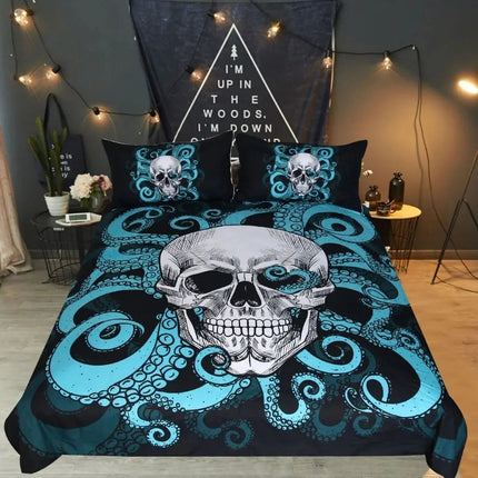 King Duvet Cover with 2 Pillowcases, Twin Bedding Set – image 4