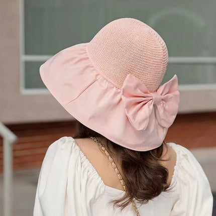 BelleBrim | Wide Brim Sun Hat for Women with Stylish Bow | UV Protection Beach Hat 3