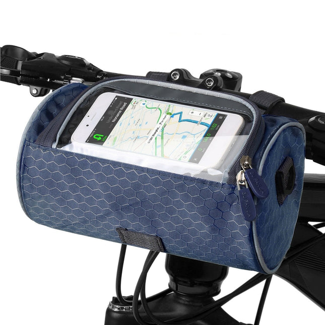Bicycle Bag | Handlebar Bag with Touch-Compatible Phone Compartment | Secure Storage for Easy Access 0