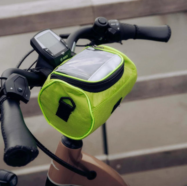 Bicycle Bag | Handlebar Bag with Touch-Compatible Phone Compartment | Secure Storage for Easy Access 1