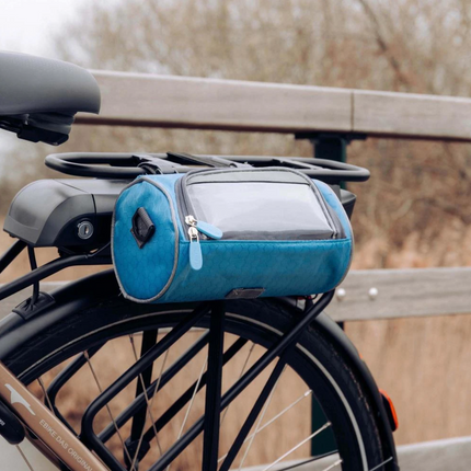 Bicycle Bag | Handlebar Bag with Touch-Compatible Phone Compartment | Secure Storage for Easy Access 2