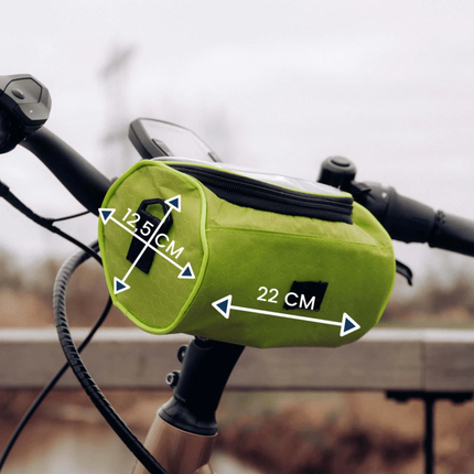 Bicycle Bag | Handlebar Bag with Touch-Compatible Phone Compartment | Secure Storage for Easy Access 5