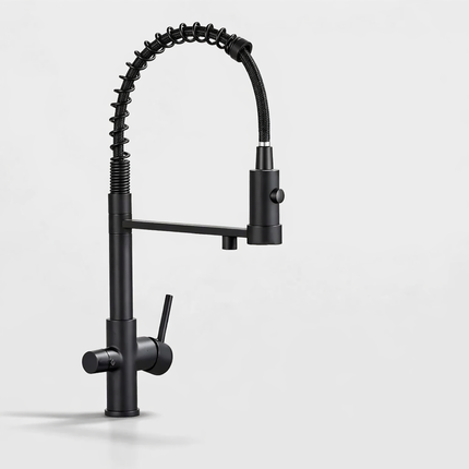 Kitchen Faucet with Sprayer, 3 Way Filtered Water Faucet with Pull Down Spray Head – image 6