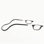 Reading Glasses for Women and Men, Magnetic Click On Reading Glasses with Neck Cord, Magnetic Readers, Cheaters