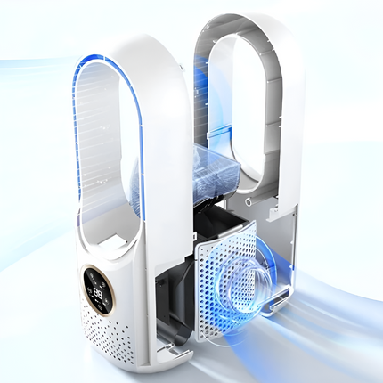 Blade-Free Portable AC Unit with Quiet Operation & Compact Design for Home Comfort 4