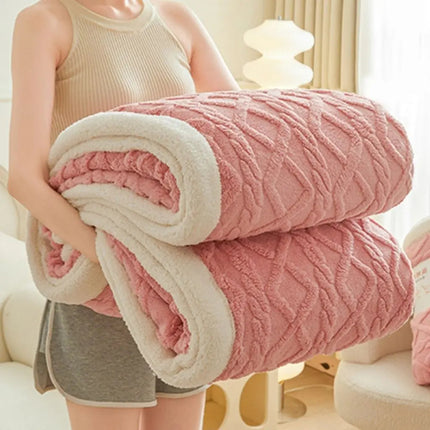 Thick Soft Blanket for Bed and Couch, Cozy Blanket for Naps and Office – image 6