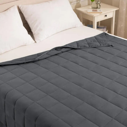 Weighted Blanket, Breathable Cotton Weighted Blanket in Two Weights – image 4