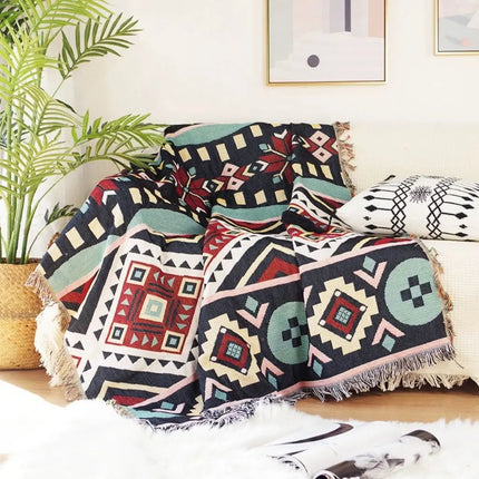 Geometric Throw Blanket for Couch – image 10