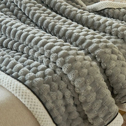 Throw Blankets, Double Layer Plush Throw Blanket for Bed and Sofa – image 10