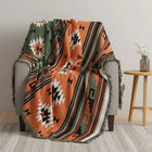 Geometric Throw Blanket for Couch
