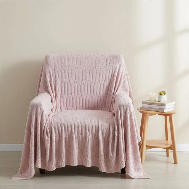 Bamboo Throw Blanket, Lightweight Summer Blanket