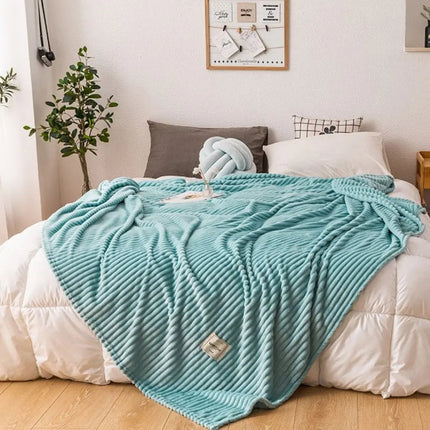 Fleece Throw Blanket, Lightweight Fleece Blankets in 5 Sizes