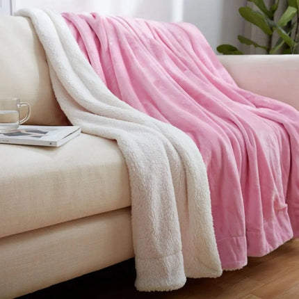 Throw Blankets, Double Sided Velvet Soft Blanket for Couch and Bed – image 5