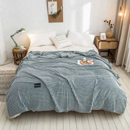 Throw Blanket for Bed and Sofa, Soft Blanket for Fall and Spring, Lightweight Bed Blanket for Nap – image 6