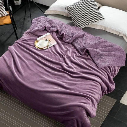 Throw Blankets, Thick Plush Fleece Blanket, Double Sided Velvet Soft Blanket for Couch and Bed – image 6