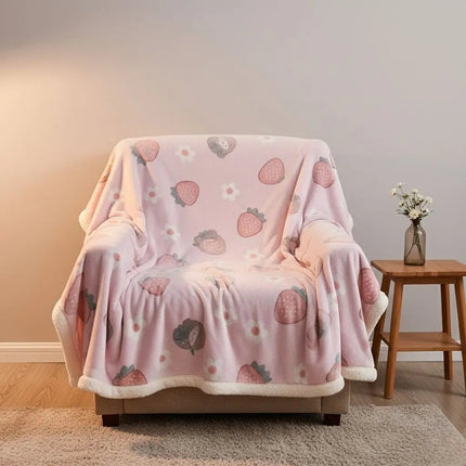 Throw Blanket for Bed and Sofa, Thick Soft Blanket for Winter – image 10