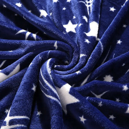 Star Blanket with Night Sky Constellation Pattern, Lightweight Soft Blanket – image 5