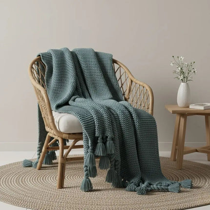Throw Blankets, Soft Blanket for Couch and Bed in Cooler Seasons