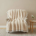 Throw Blankets, Double Layer Plush Throw Blanket for Bed and Sofa, Velvet Soft Blanket for All Seasons