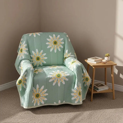 Cotton Quilt, Machine Washable Cotton Coverlet