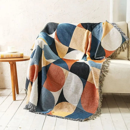 Geometric Throw Blanket for Couch – image 6
