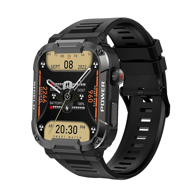 BlazeX Pro | Smartwatch with 30 Days Battery Life & Health Tracking | IP68 Waterproof for Active Lifestyles 0