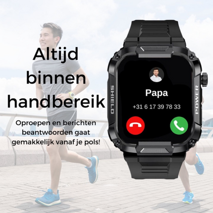 BlazeX Pro | Smartwatch with 30 Days Battery Life & Health Tracking | IP68 Waterproof for Active Lifestyles 1