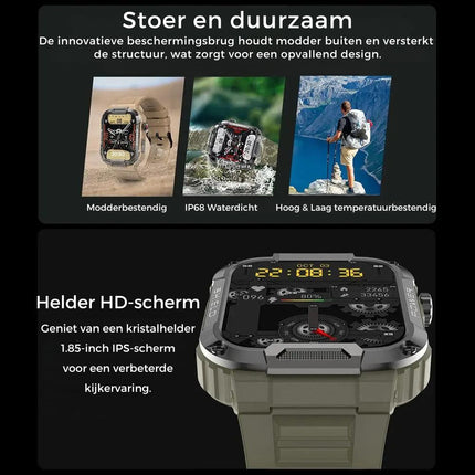 BlazeX Pro | Smartwatch with 30 Days Battery Life & Health Tracking | IP68 Waterproof for Active Lifestyles 5