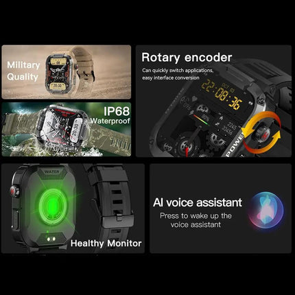 BlazeX Pro | Smartwatch with 30 Days Battery Life & Health Tracking | IP68 Waterproof for Active Lifestyles 6