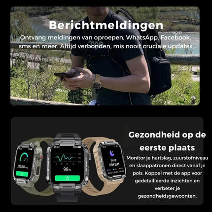 BlazeX Pro | Smartwatch with 30 Days Battery Life & Health Tracking | IP68 Waterproof for Active Lifestyles 7